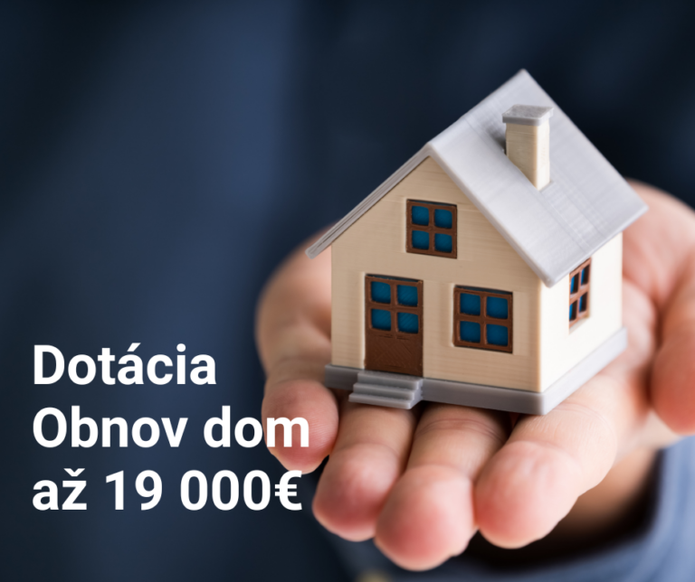 dotacia na obnovu domu